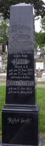 Simonis Peter 1846-1908 Zerbes Anna 1853-1940 Grabstein